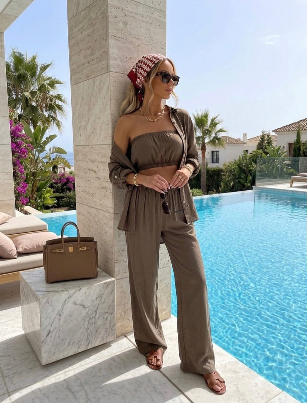 Marbella Set - Brown
