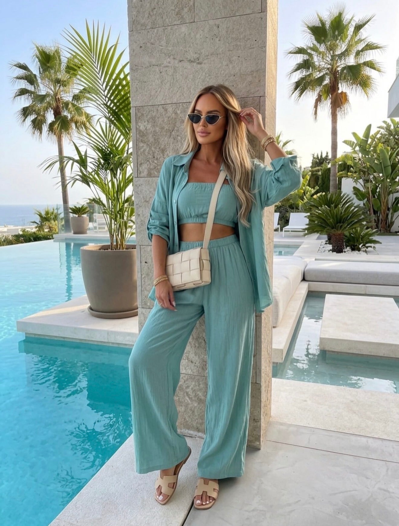 Marbella Set – Turquoise