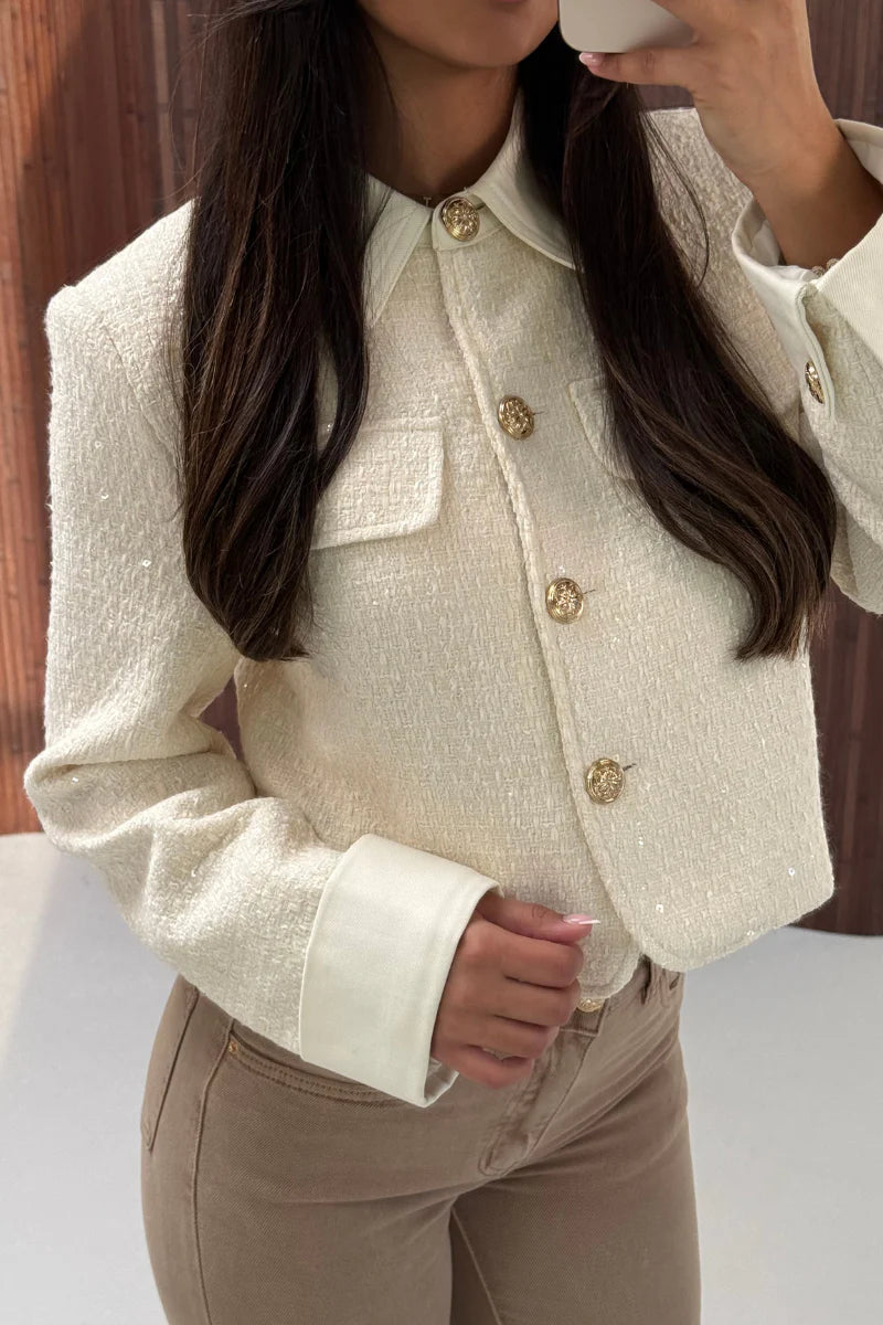 Colette Blazer – Cream