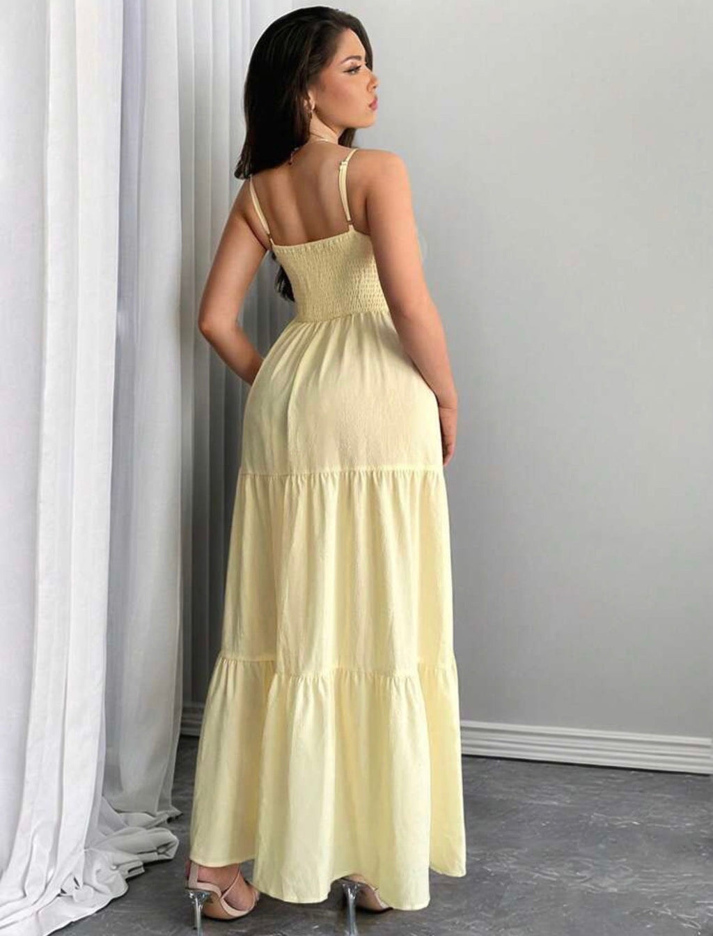 Luma Dress – Yellow