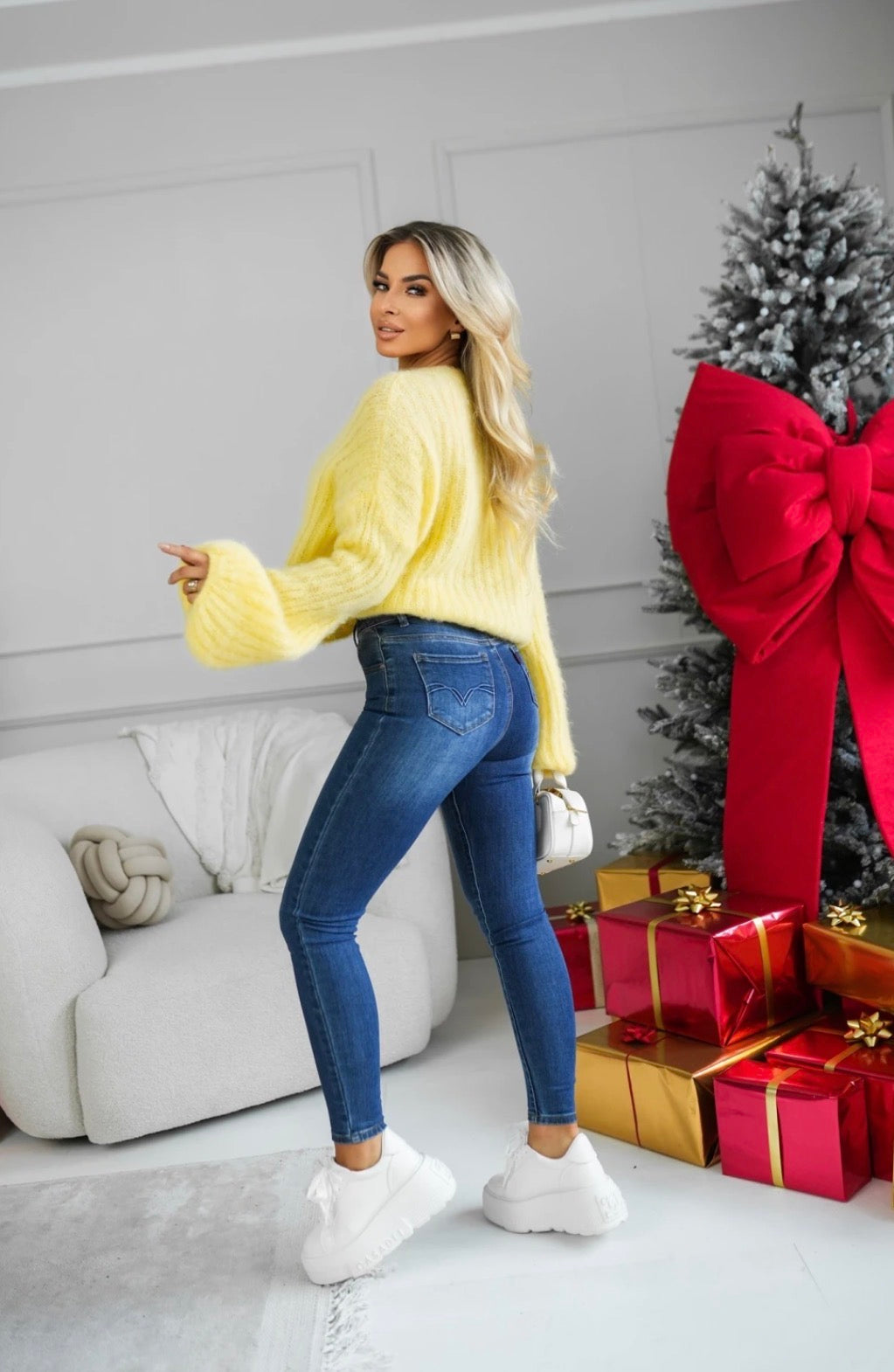 Dżinsy Selina – klasyczne dopasowane dżinsy (skinny)