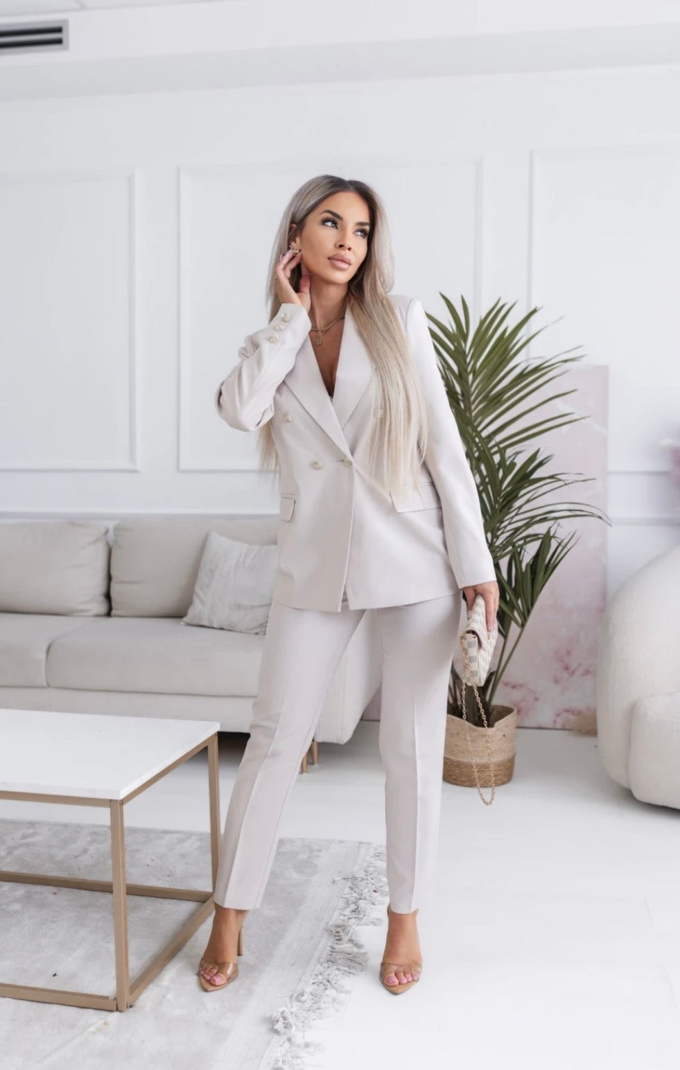 Velmor Trousers – Beige Classic