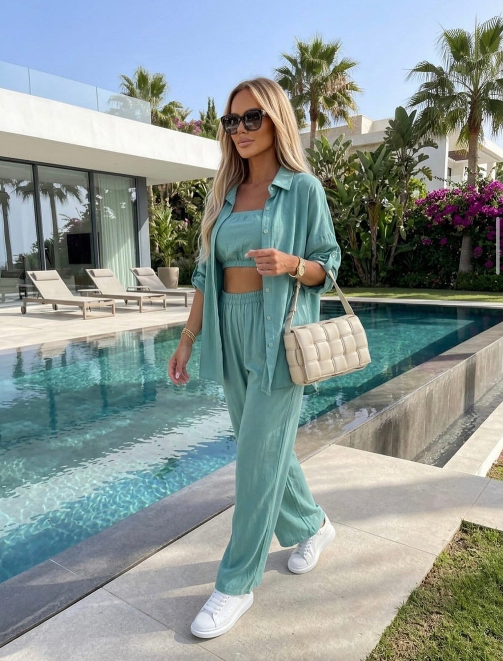 Marbella Set – Turquoise