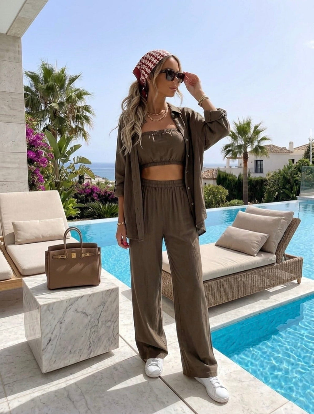 Marbella Set - Brown