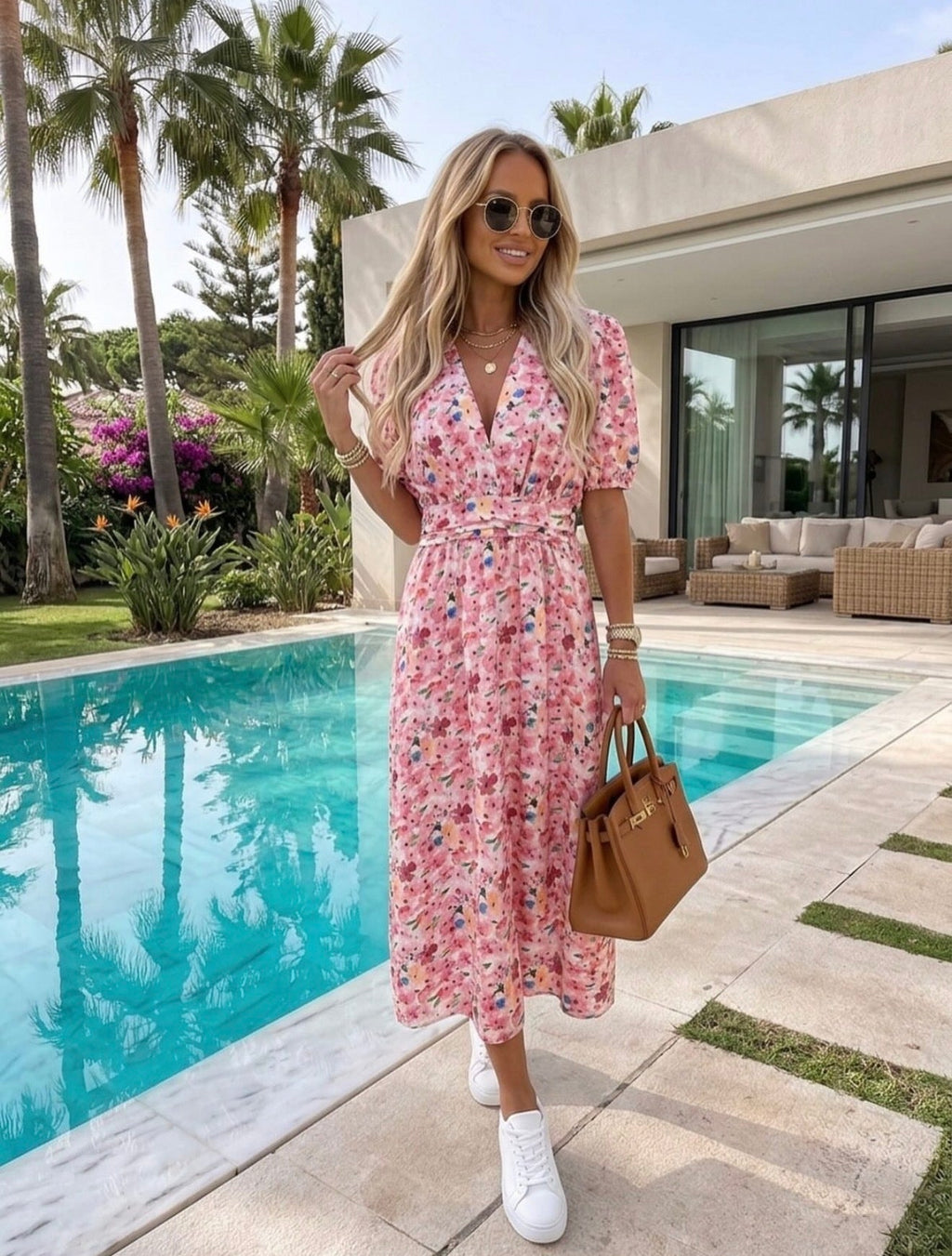 Roselle Dress – Pink