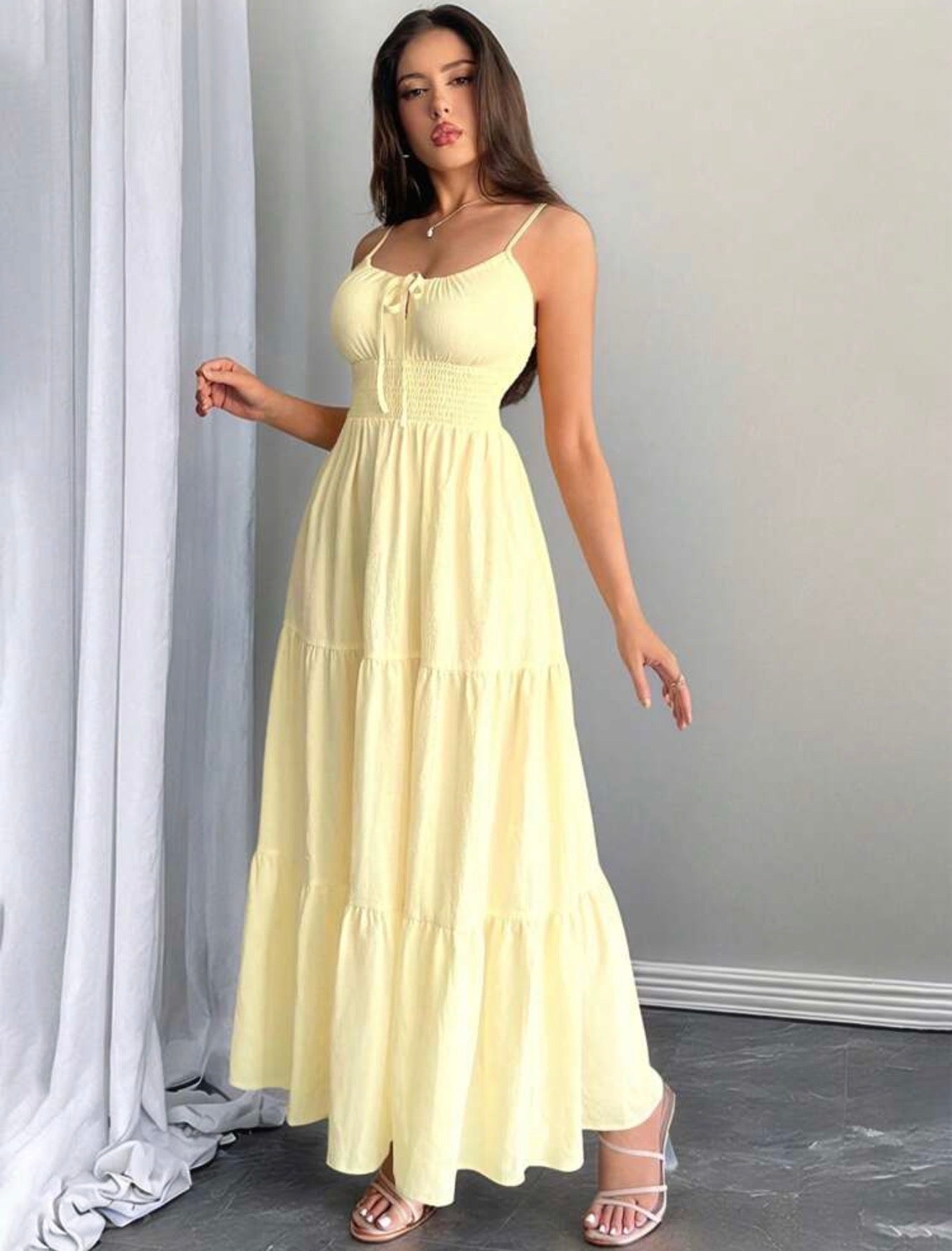 Luma Dress – Yellow