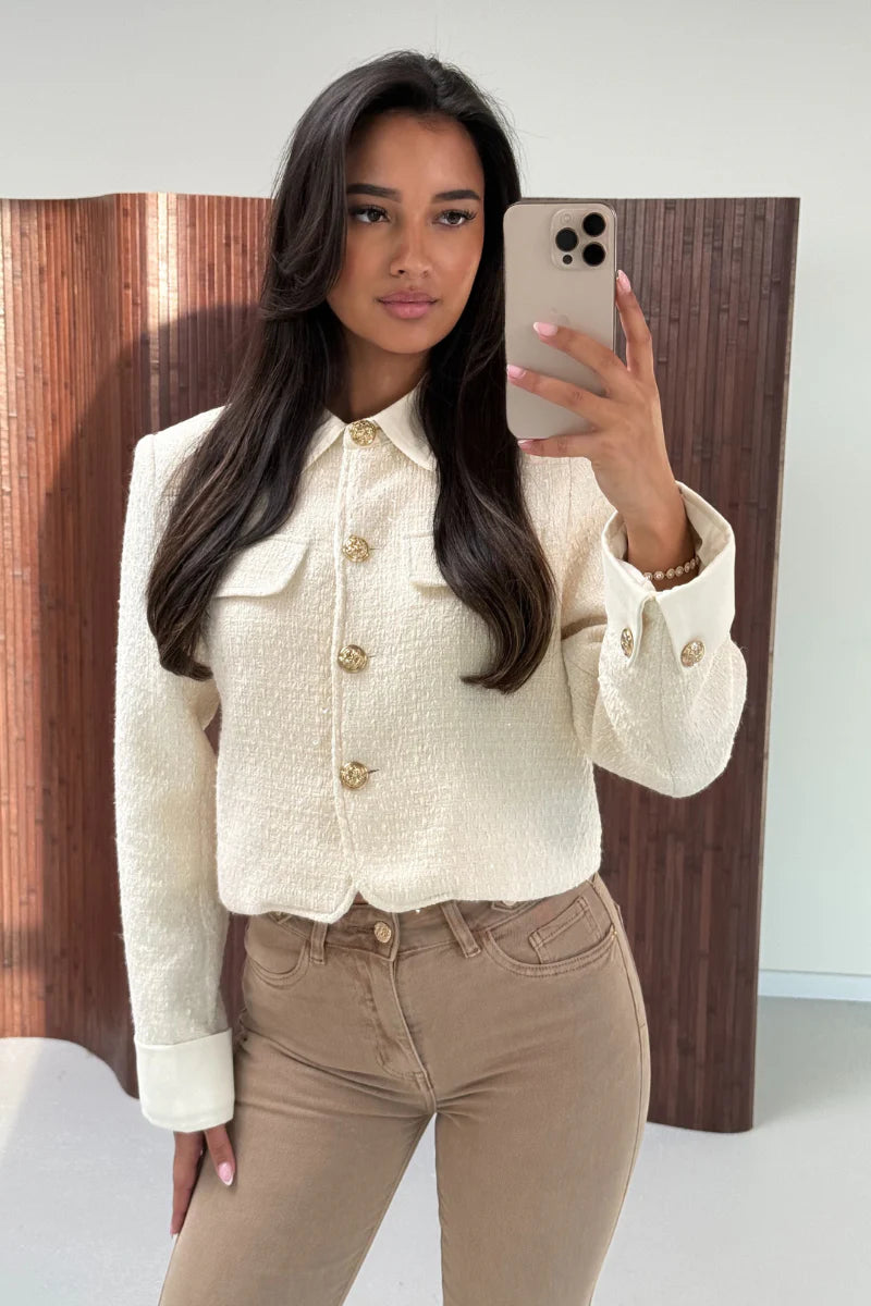 Colette Blazer – Cream