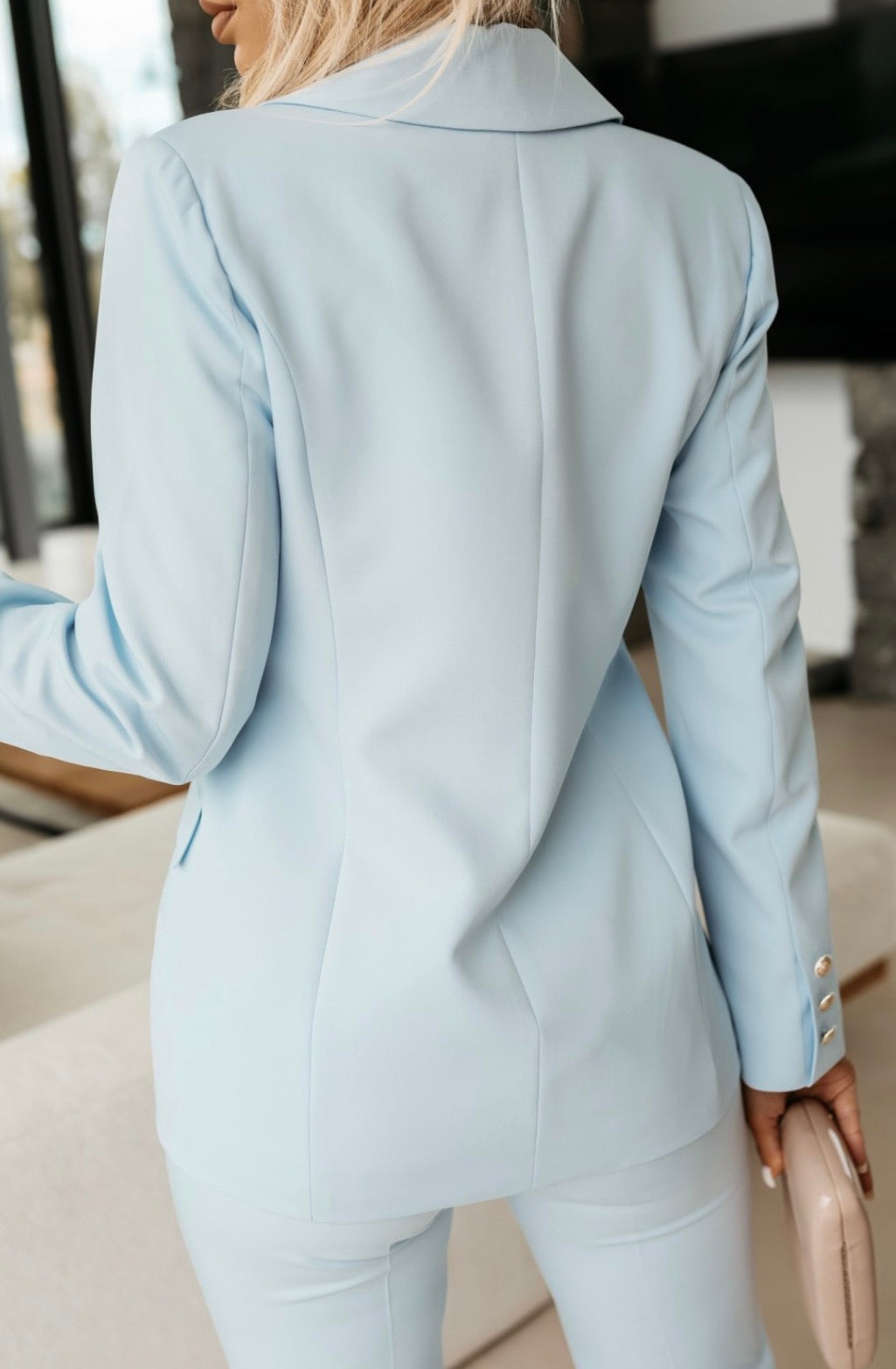 Elegant Chic Blazer – Blue